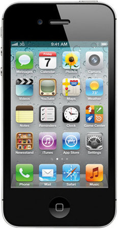 Смартфон APPLE iPhone 4S 16GB Black - Усть-Илимск