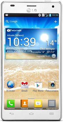 Смартфон LG Optimus 4X HD P880 White - Усть-Илимск