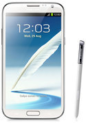 Смартфон Samsung Samsung Смартфон Samsung Galaxy Note II GT-N7100 16Gb (RU) белый - Усть-Илимск